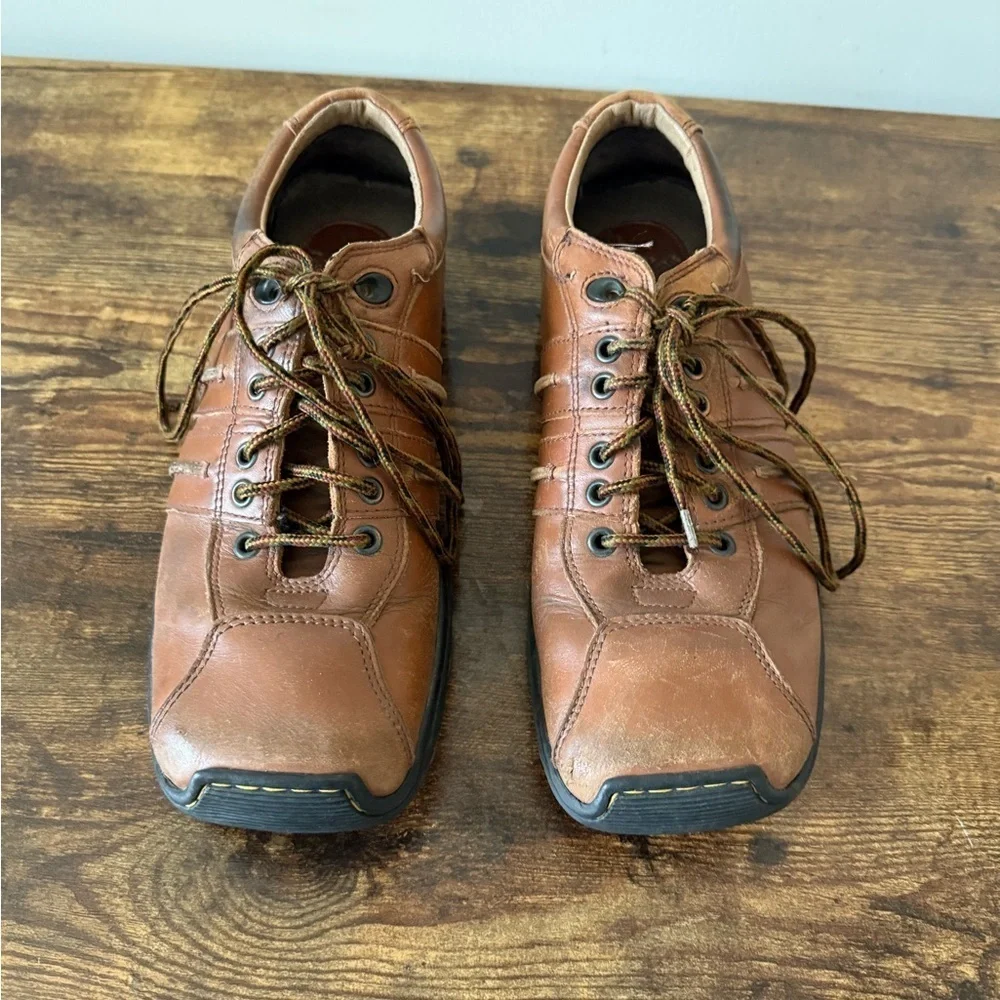 Dr. Martens Jim Air Brown Leather Oxfords - Men’s Size 10